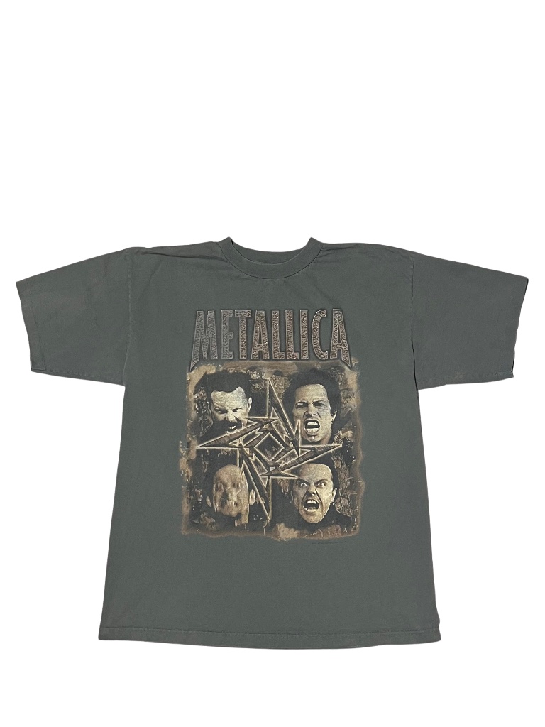 Vintage Metallica Load Tour T-Shirt 1996 1997 Concert Dates Xl Rare Band Tee